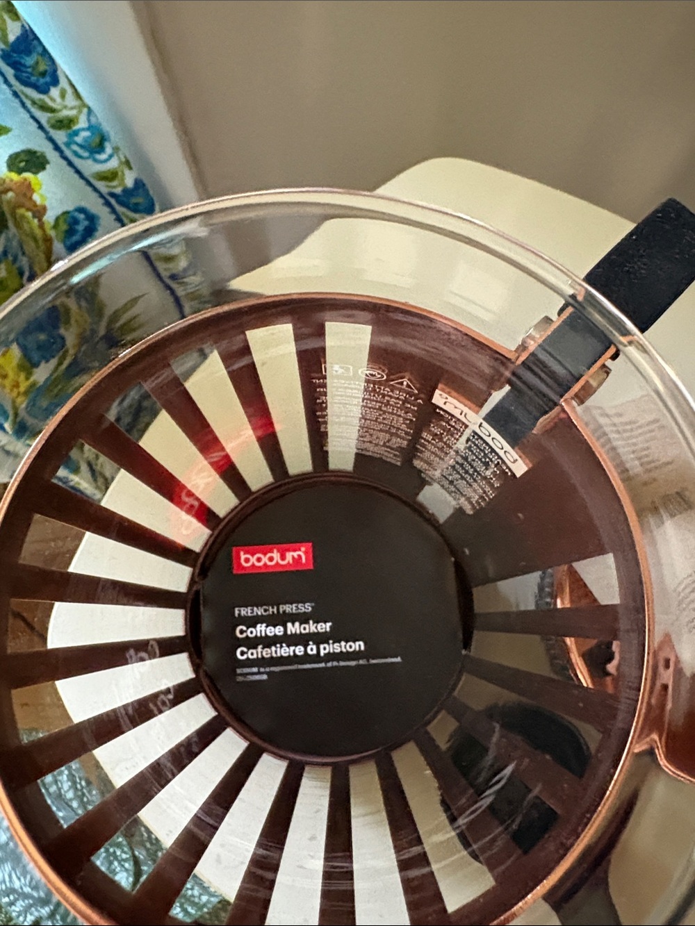 Bodum x Starbucks limited edition rose gold copper french press - Picture 5 of 6